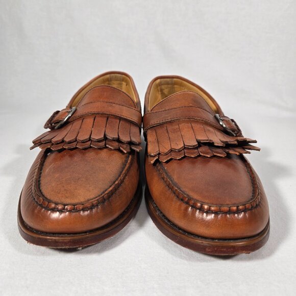 U.S.A. Vintage SEBAGO Hipster Walnut French Calfskin Penny Loafers Men Size 11E. - Picture 5 of 17
